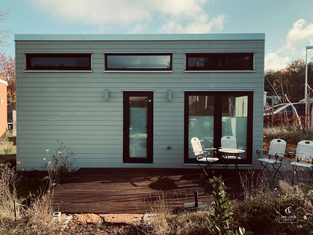 Tinylodge Am Ellertshaeuser See Stadtlauringen Kültér fotó