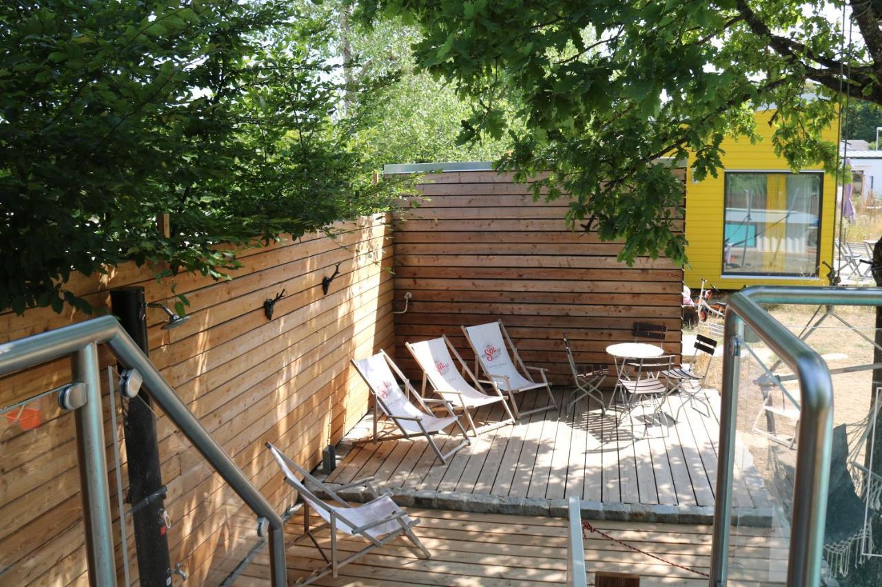 Tinylodge Am Ellertshaeuser See Stadtlauringen Kültér fotó