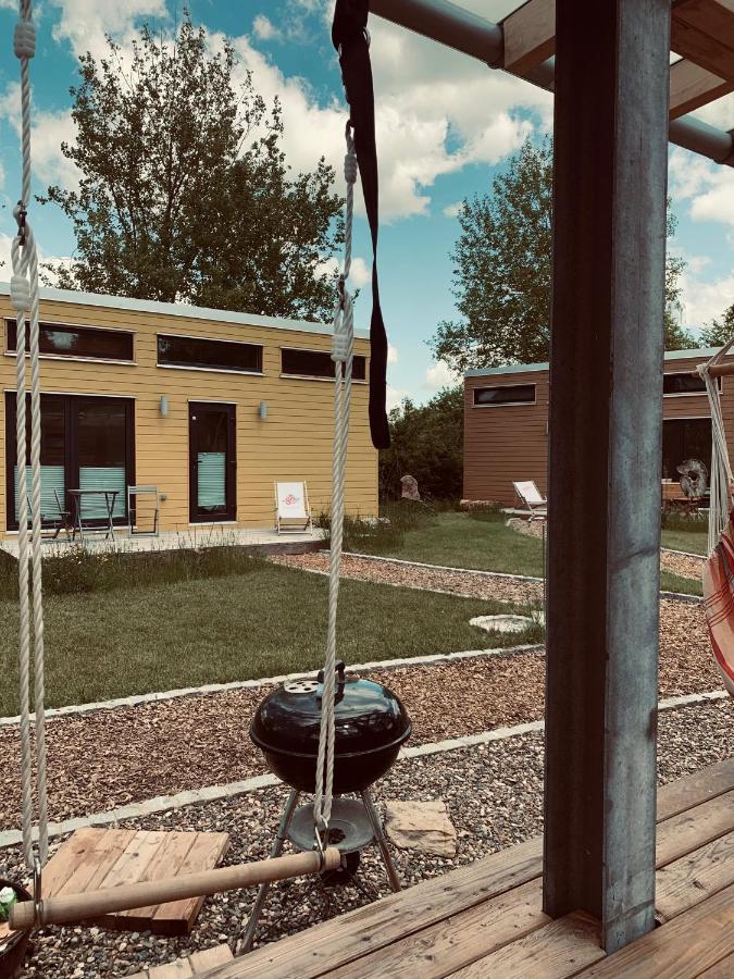 Tinylodge Am Ellertshaeuser See Stadtlauringen Kültér fotó
